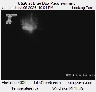 US26 at Blue Box Pass Summit